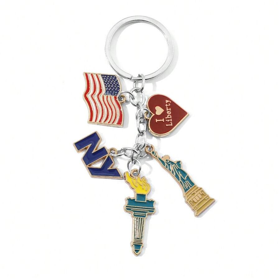 Car Accessories York - Chaveiro de metal com pingente de