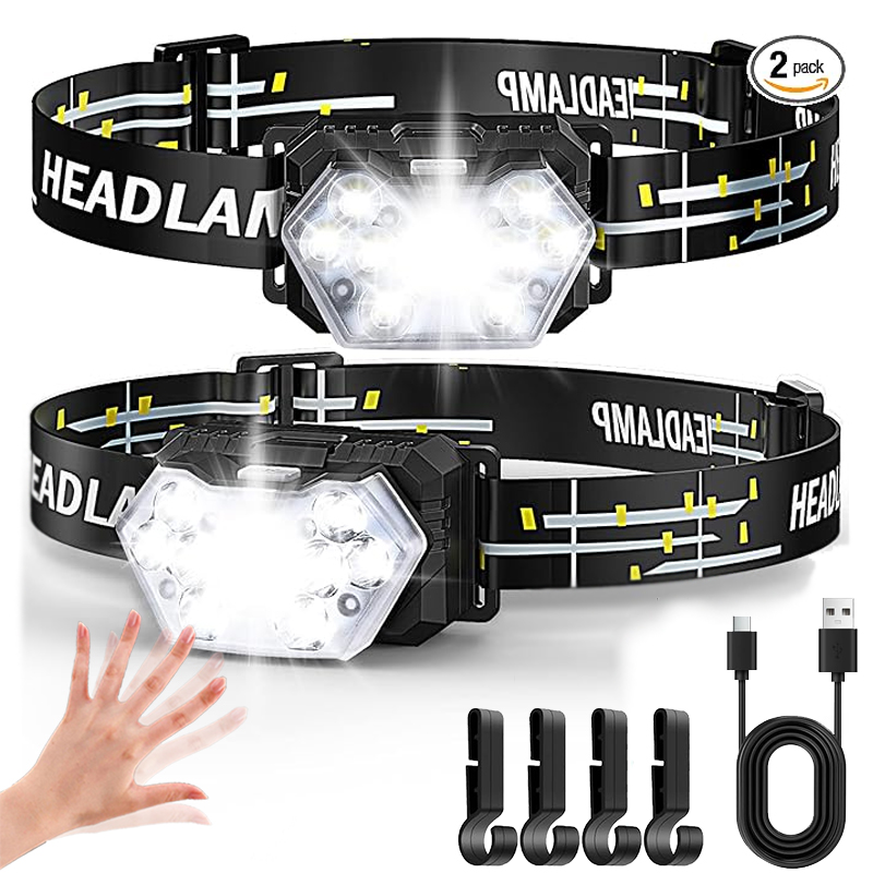 Led Headlight Bulbs - Lanterna de Cabeça LED Potente com