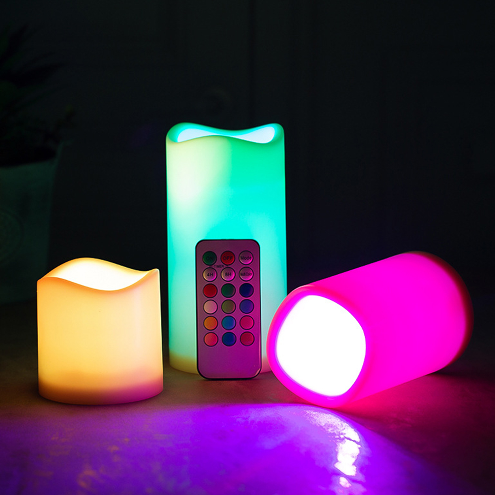 Led Headlight Bulbs - Conjunto de 3 Velas LED Sem