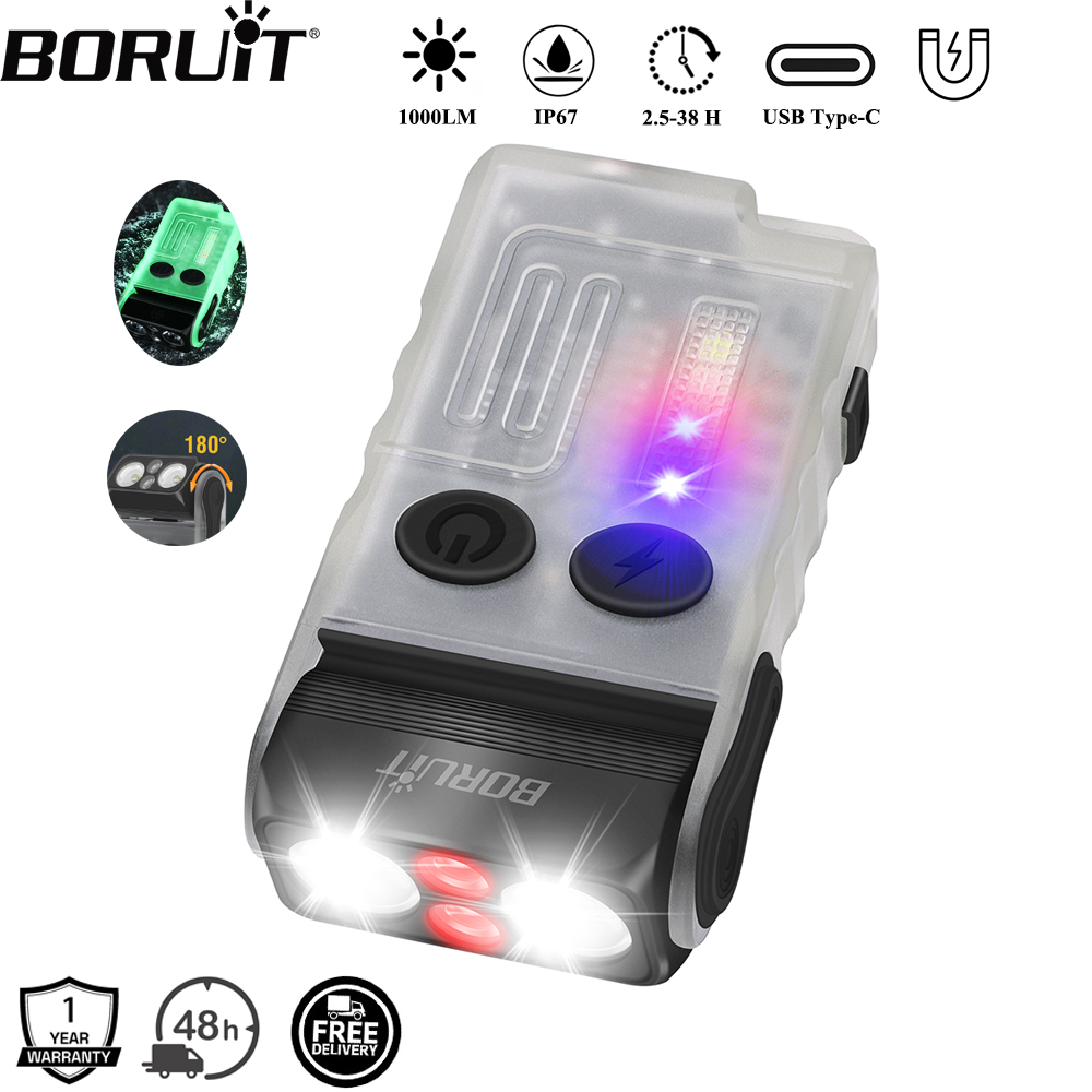 Led Headlight Bulbs - Boruit v20 buzzer edc led chaveiro
