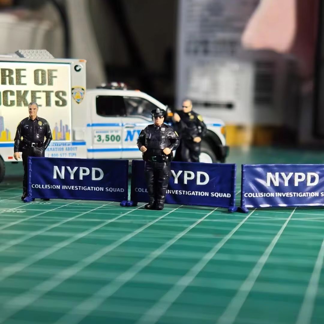 Car Accessories York - 1/64 Departamento de Polícia da Cidade