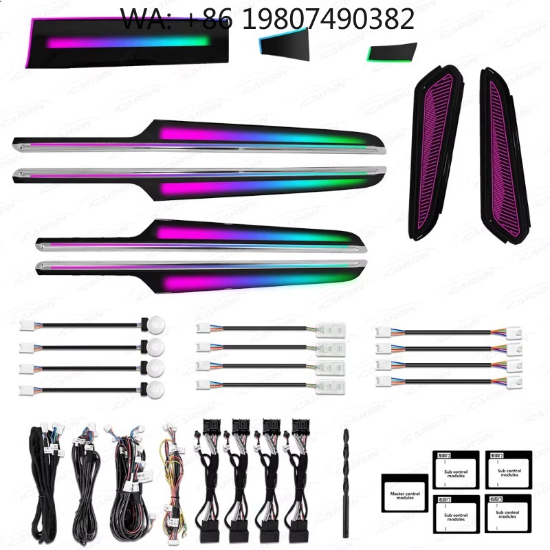 Car Accessories Light - Kit de Luzes Dinâmicas RGB de