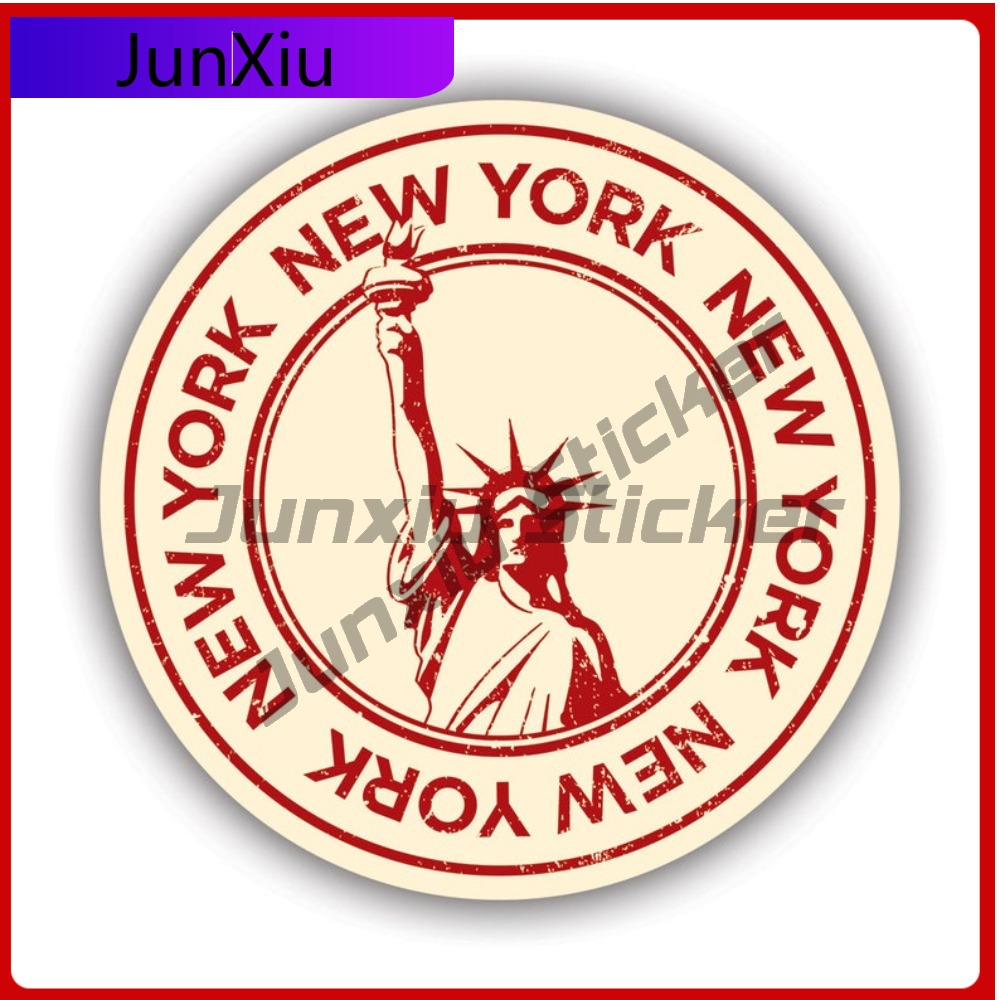 Car Accessories York - Desenho animado vintage de Nova York,