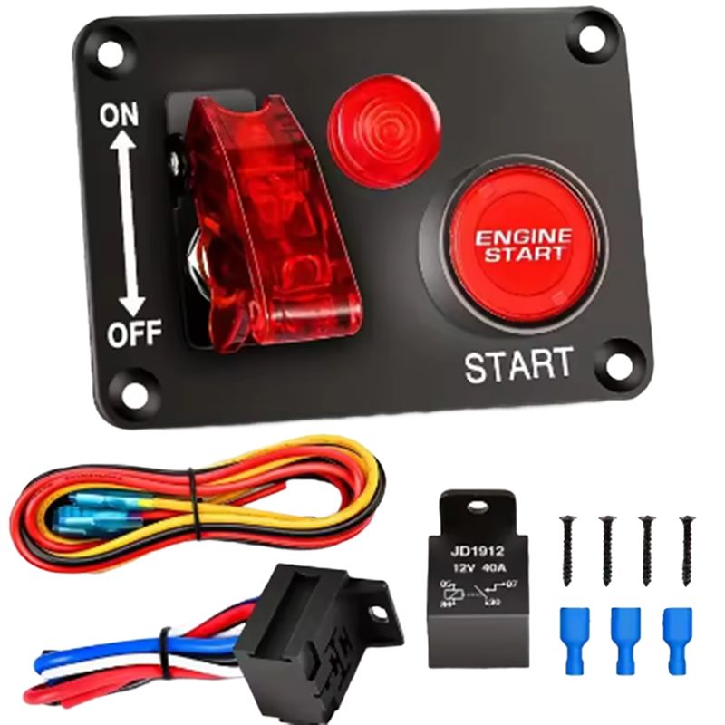 Car Accessories Light - Acessórios Automotivos: Painel de Botões de