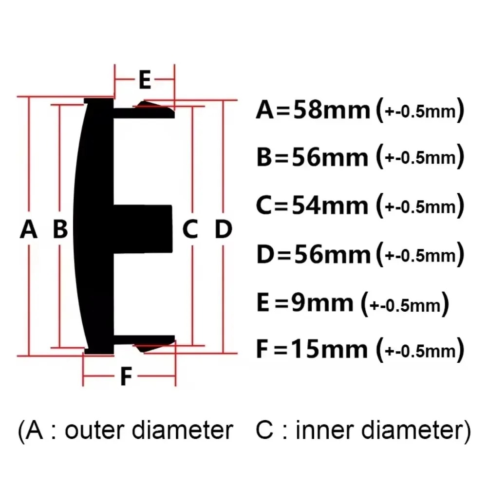 4 pçs jdm tampa central da rod - Car Accessories Jdm avaliação e preço