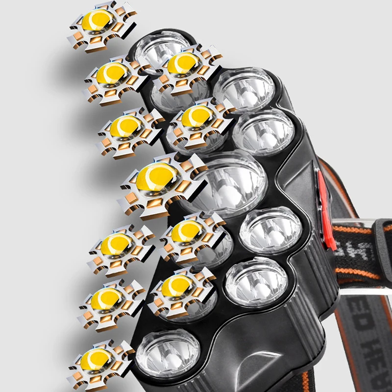 11 led farol de luz forte lâmp - Led Headlight Bulbs avaliação e preço