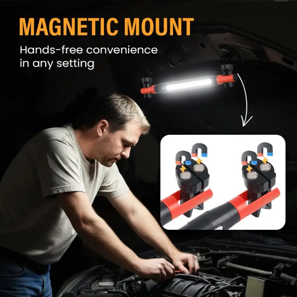 Lanterna de Trabalho Magnética - Led Headlight Bulbs avaliação e preço