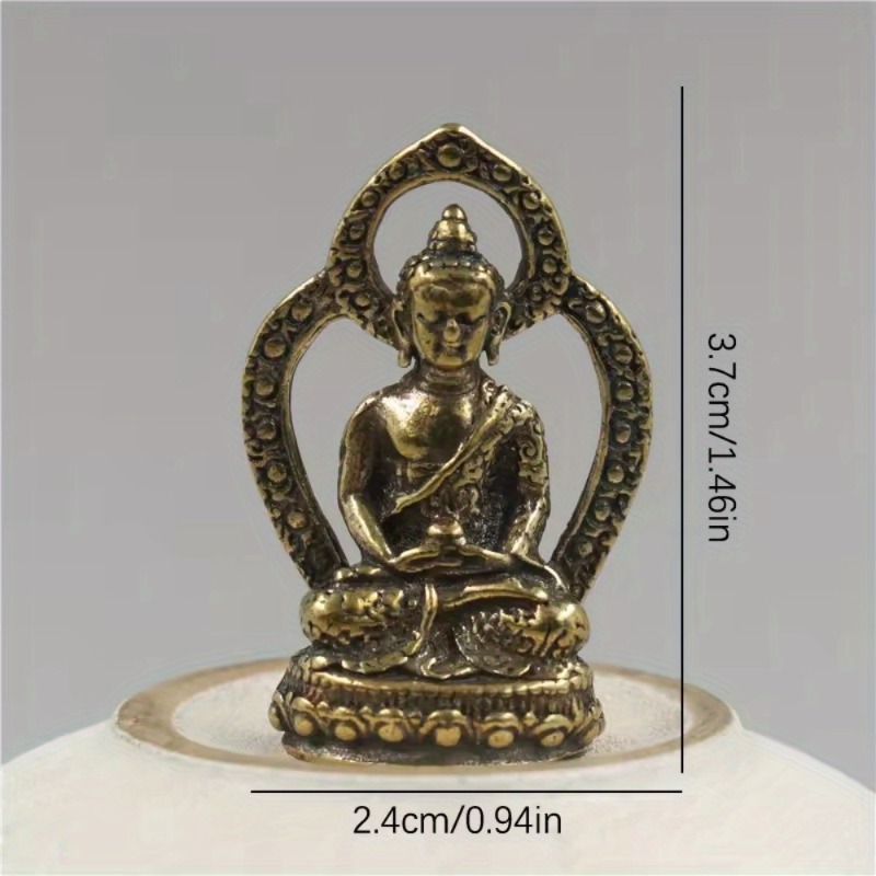 Estátua Mini de Buda em Cobre, - Car Accessories Bangi avaliação e preço