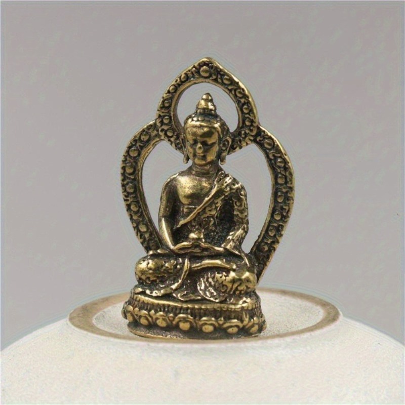 Estátua Mini de Buda em Cobre, - Car Accessories Bangi avaliação e preço