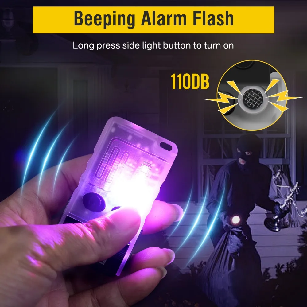 Boruit v20 buzzer edc led chav - Led Headlight Bulbs avaliação e preço