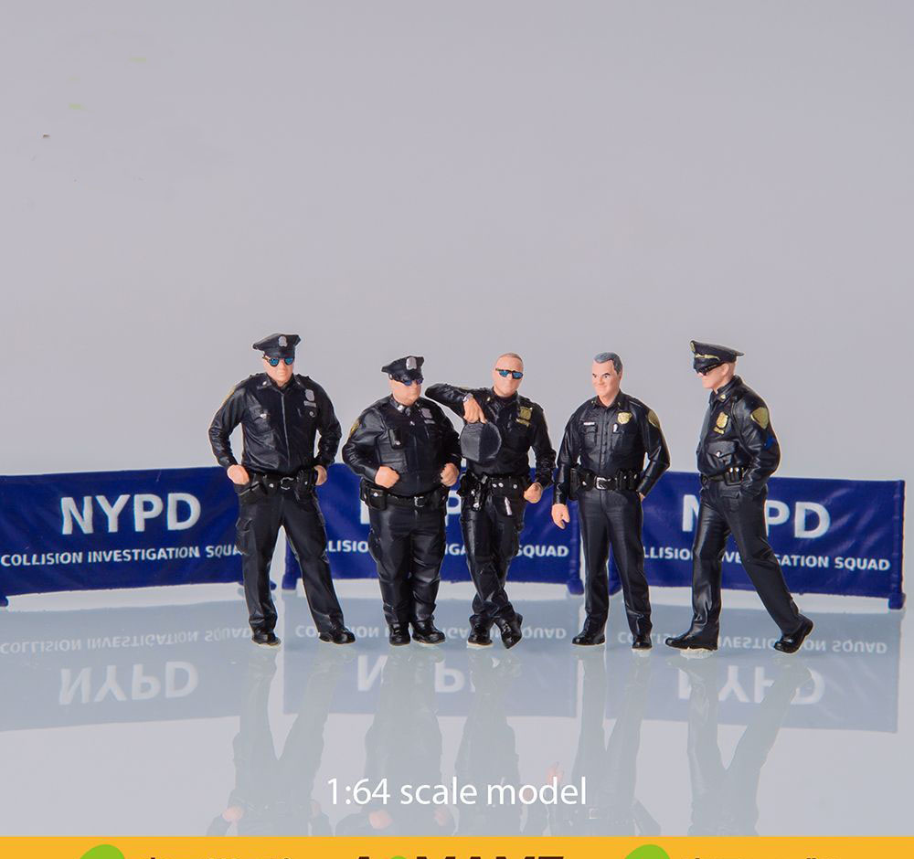 1/64 Departamento de Polícia d - Car Accessories York avaliação e preço
