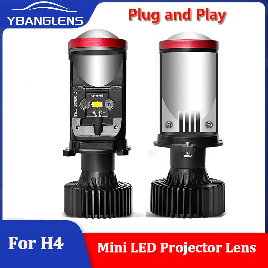Y8 h4 led projetor mini lente  - Led Headlight Bulbs avaliação e preço